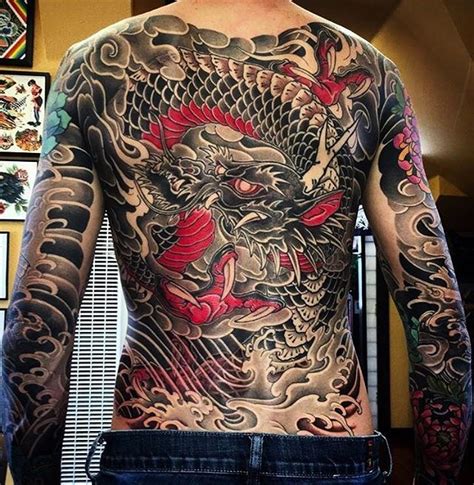 tatuajes yakuza espalda|15 Common Yakuza Tattoos And Their Meaning